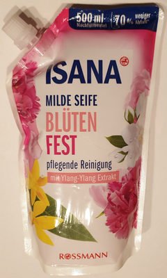 Isana, Rossmann milde Seife Blütenfest
