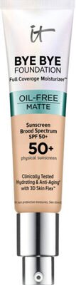 It Cosmetics Bye Bye Foundation Oil-Free Matte Full Coverage Moisturizer with SPF 50+