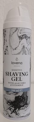 Jago Pro, Lovena Shaving Gel, Sensitive, with Aloe Vera & Vitamin E