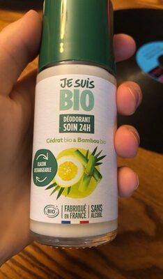 Je Suis Bio Déodorant soin 48h – Cédrat bio & bambou bio