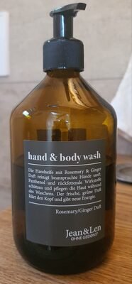Jean&Len hand & body wash Rosemary/Rosemary Duft