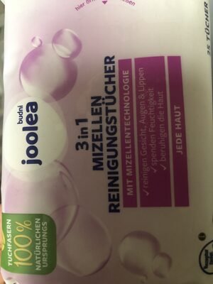 Joolea 3in1 Mizellen Reinigungstücher