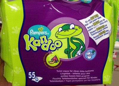 Kandoo, P&G, Pampers, Procter & Gamble Lingettes – toilette Kandoo