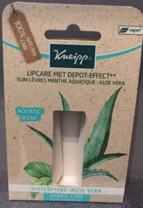 Kneipp Soin Lèvres Menthe aquatique – Aloe Vera