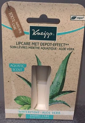 Kneipp Soin Lèvres Menthe aquatique – Aloe Vera