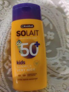 kruidvat kruidvat Solait kids sunmilk 50+ very high
