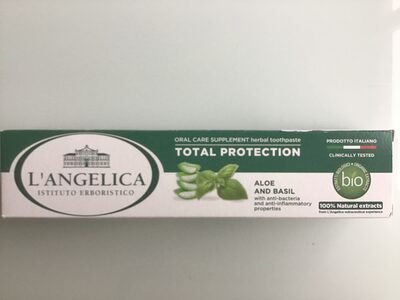 L’Angelica Pâte dentifrice Oral care supplement herbal toothpaste