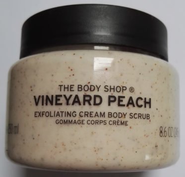 L’Oréal, L’Oreal Luxe, The Body Shop The body shop crème exfoliante corps pêche de vigne