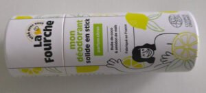 La Fourche Déodorant solide en stick parfum citron