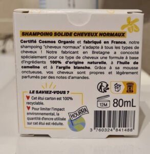 La Fourche mon shampoing solide