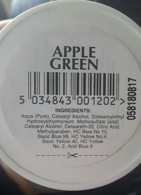 La rich’e Directions Apple green