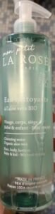 La rosée Eau nettoyante à l’aloe vera bio