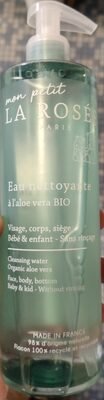 La rosée Eau nettoyante à l’aloe vera bio