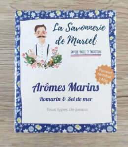 La savonnerie de Marcel Savon Arômes marins – Romarin et sel de mer