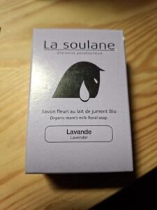 La Soulane Savon fleuri au lait de jument Bio
