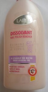Labell, Sélection Intermarché Dissolvant à l’huile de ricin