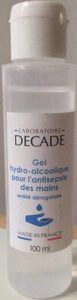 Laboratoire Decade Gel hydro-alcoolique