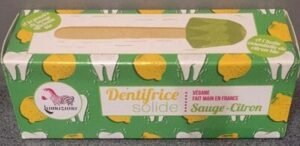 Lamazuna Dentifrice solide – Sauge – Citron