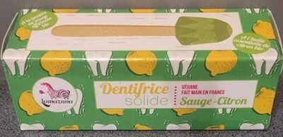 Lamazuna Dentifrice solide – Sauge – Citron