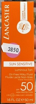 Lancaster Fluide lacté non-gras SPF 50 Sun Sensitive