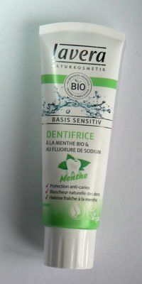 Lavera Dentifrice à la menthe Bio & au Fluorure de sodium