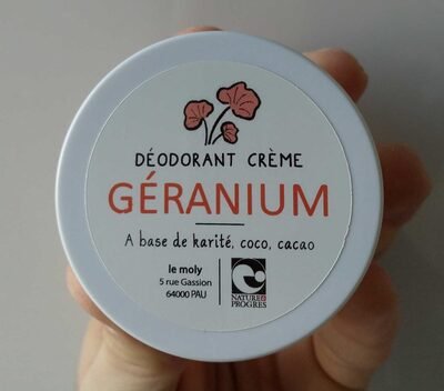 Le Moly Déodorant crème géranium