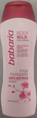 Leche Corporal con Rosa Mosqueta (Babaria)