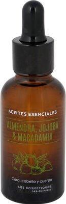Les Cosmetiques Aceites esenciales almendras, jojoba y macadamia