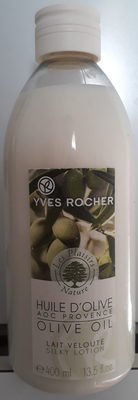 Les plaisirs nature, Yves Rocher Lait velouté Huile d’olive AOC Provence