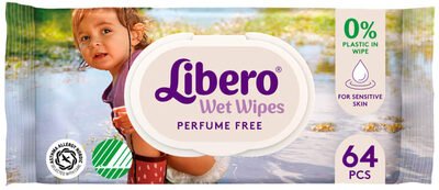 Libero Wet wipes, perfume free