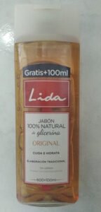 Lida Jabón 100% natural de glicerina