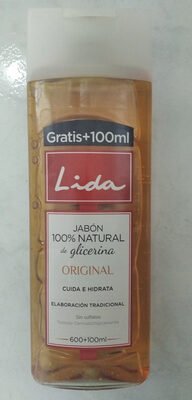 Lida Jabón 100% natural de glicerina