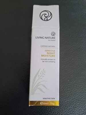 Living nature Sensitive skin moisturiser