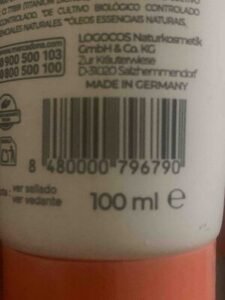 LOGOCOS Naturkosmetik Limpiador, exfoliante y mascarilla arcilla blanca