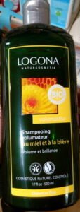 Logona Shampooing volumateur au miel et à la bière