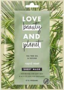 Love Beauty and Planet LBP Mask Rapid Reset Tea & Veti 1pc 40x