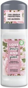 Love Beauty and Planet Love Beauty And Planet Déodorant Femme Bille Soin Beurre de Murumuru & Rose Vegan