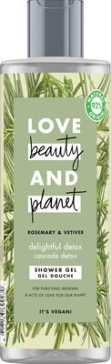 Love Beauty and Planet Love Beauty And Planet Gel Douche Cascade Détox 400ml