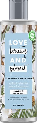 Love Beauty and Planet Love Beauty And Planet Gel Douche Pluie Rafraîchissante 400ml