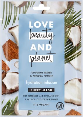 Love Beauty and Planet Love Beauty And Planet Masque tissu Infusion Hydratante x1