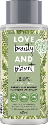 Love Beauty and Planet LOVE BEAUTY AND PLANET Shampooing Femme Cascade Détox 400ml