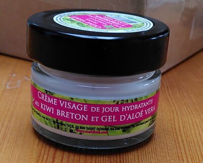 Ma Kibell Crème visage de jour hydratante au kiwi breton et au gel d’aloé vera