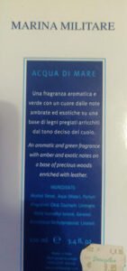 Marina militare Acqua di mare
