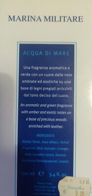 Marina militare Acqua di mare