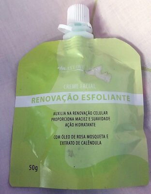 Max Love Creme Facial Renovação Esfoliante