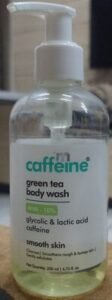 mCaffeine Green Tea Body Wash