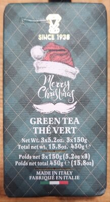 Merry Christmas Green Tea (Thé Vert) soap