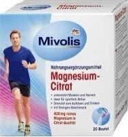 Mirvolis DM, Mivolis, dm Magnesium-Citrat Granulat 20 Beutel