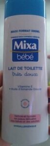 Mixa,Mixa Bébé Lait de toilette très doux