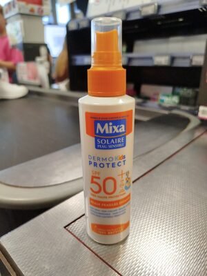 Mixa Spray Protection Solaire Enfant Peaux Fragiles Dermo-Protect Kids SPF50+